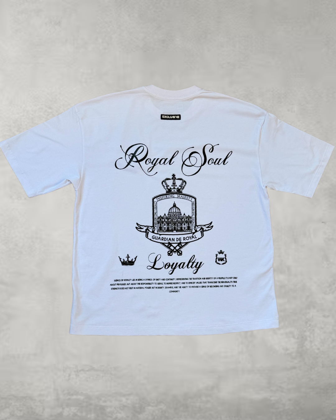 OVERSIZE ROYAL SOUL WHITE