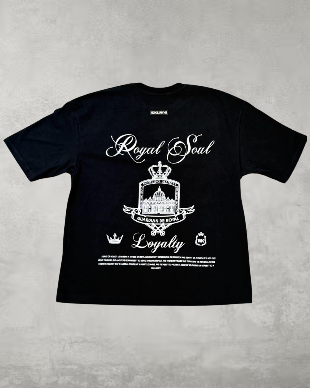 OVERSIZE ROYAL SOUL BLACK